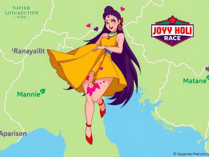 Regional variations in Joyful Holi Race Joyful Holi Race Localization