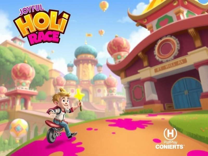 Core gameplay elements of Joyful Holi Race Joyful Holi Race Gameplay Mechanics